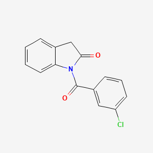 1-(3-Chlorobenzoyl)indolin-2-one