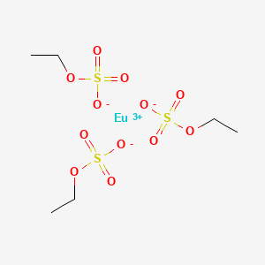 molecular formula C6H15EuO12S3 B1506466 Europium ethyl sulfate 
