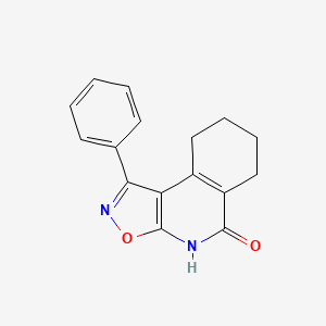 1-Phenyl-6,7,8,9-tetrahydroisoxazolo[5,4-c]isoquinolin-5(4H)-one