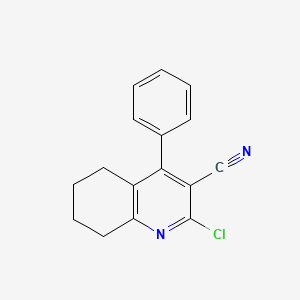 2-Chloro-4-phenyl-5,6,7,8-tetrahydroquinoline-3-carbonitrile