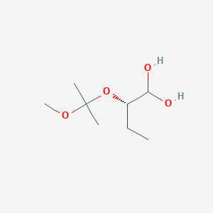 molecular formula C8H18O4 B1506475 (S)-2-(1-methoxy-1-methylethoxy)butanediol 