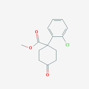 Methyl 1-(2-Chlorophenyl)-4-oxocyclohexanecarboxylate