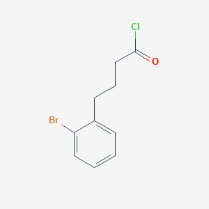 molecular formula C10H10BrClO B1506478 4-(2-Bromophenyl)butanoyl chloride CAS No. 92013-30-4