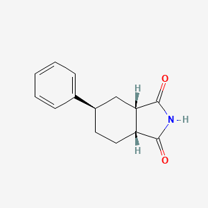 molecular formula C14H15NO2 B1506479 (3aS,5R,7aR)-5-phenylhexahydro-1H-isoindole-1,3(2H)-dione 