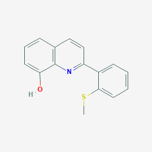 2-(2-(Methylthio)phenyl)quinolin-8-ol