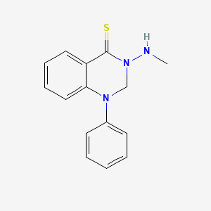 3-(Methylamino)-1-phenyl-2,3-dihydroquinazoline-4(1H)-thione