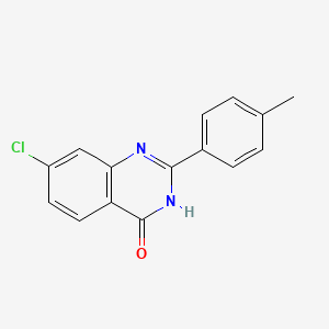 7-Chloro-2-(p-tolyl)quinazolin-4(1H)-one