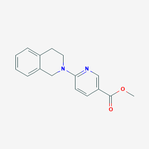 Methyl 6-(3,4-dihydroisoquinolin-2(1H)-yl)nicotinate