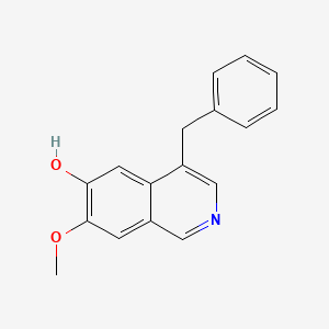 4-Benzyl-7-methoxyisoquinolin-6-OL