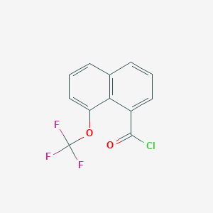 1-(Trifluoromethoxy)naphthalene-8-carbonyl chloride