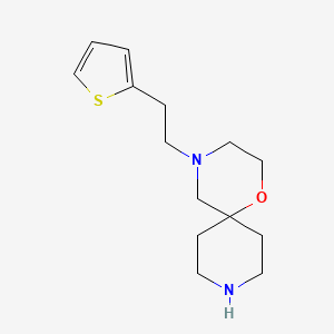 4-(2-(Thiophen-2-yl)ethyl)-1-oxa-4,9-diazaspiro[5.5]undecane