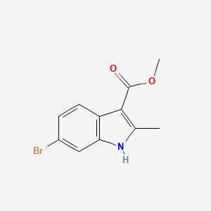 Methyl 6-bromo-2-methyl-1H-indole-3-carboxylate