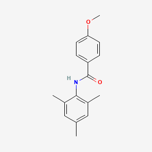 molecular formula C17H19NO2 B15065086 N-mesityl-4-methoxybenzamide CAS No. 98090-60-9