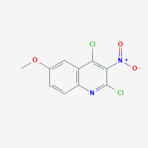 2,4-Dichloro-6-methoxy-3-nitroquinoline