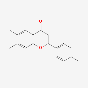 6,7-dimethyl-2-(p-tolyl)-4H-chromen-4-one