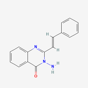 3-Amino-2-styrylquinazolin-4(3H)-one