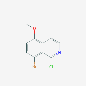 8-Bromo-1-chloro-5-methoxyisoquinoline