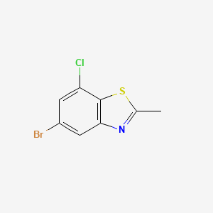 5-Bromo-7-chloro-2-methylbenzo[d]thiazole