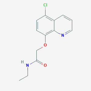 2-((5-Chloroquinolin-8-yl)oxy)-N-ethylacetamide