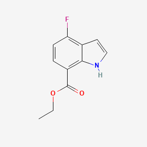 Ethyl 4-fluoro-1H-indole-7-carboxylate