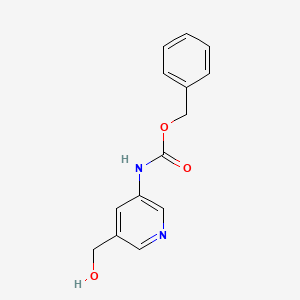 Benzyl (5-(hydroxymethyl)pyridin-3-yl)carbamate