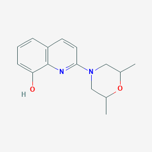 2-(2,6-Dimethylmorpholino)quinolin-8-ol