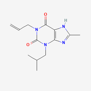 1-Allyl-3-isobutyl-8-methylxanthine