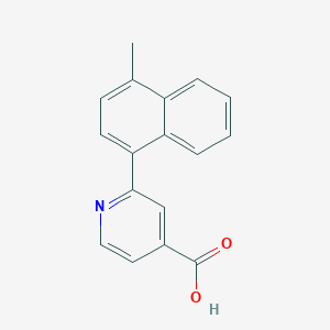 2-(4-Methylnaphthalen-1-yl)isonicotinic acid