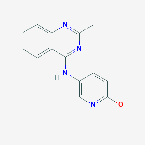 N-(6-Methoxypyridin-3-yl)-2-methylquinazolin-4-amine