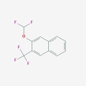 2-(Difluoromethoxy)-3-(trifluoromethyl)naphthalene