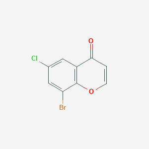 8-Bromo-6-chloro-4H-chromen-4-one