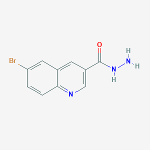 6-Bromoquinoline-3-carbohydrazide