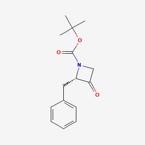 (S)-tert-Butyl 2-benzyl-3-oxoazetidine-1-carboxylate