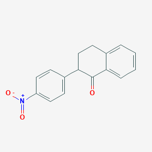 2-(4-Nitrophenyl)-3,4-dihydronaphthalen-1(2H)-one