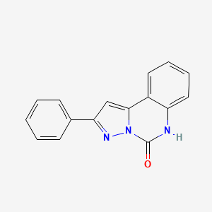 2-Phenylpyrazolo[1,5-C]quinazolin-5(6H)-one