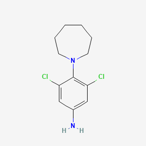 4-(Azepan-1-yl)-3,5-dichloroaniline