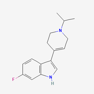 6-Fluoro-3-(1-isopropyl-1,2,3,6-tetrahydropyridin-4-yl)-1H-indole