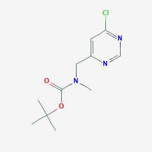 tert-Butyl ((6-chloropyrimidin-4-yl)methyl)(methyl)carbamate