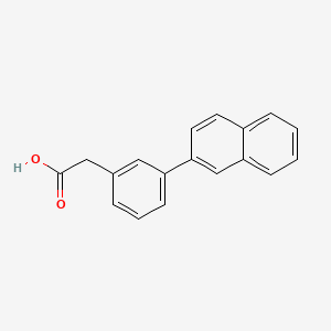 2-(3-(Naphthalen-2-yl)phenyl)acetic acid