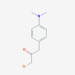 1-Bromo-3-[4-(dimethylamino)phenyl]propan-2-one