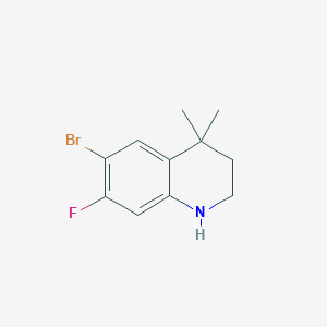 6-Bromo-7-fluoro-4,4-dimethyl-1,2,3,4-tetrahydroquinoline