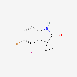 5'-Bromo-4'-fluorospiro[cyclopropane-1,3'-indolin]-2'-one