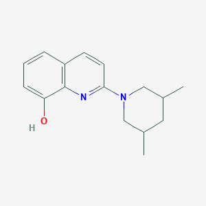 2-(3,5-Dimethylpiperidin-1-yl)quinolin-8-ol