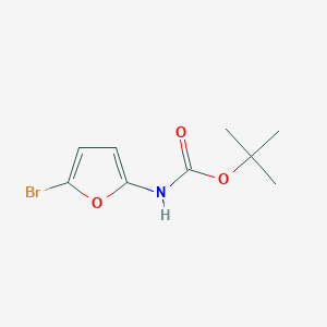 molecular formula C9H12BrNO3 B15065820 tert-Butyl (5-bromofuran-2-yl)carbamate 