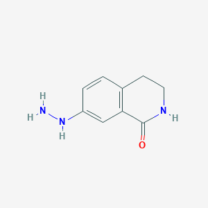 molecular formula C9H11N3O B1506584 7-hydrazino-3,4-dihydro-2H-isoquinolin-1-one 