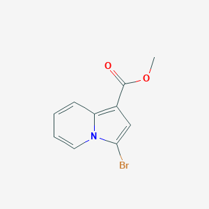 Methyl 3-bromoindolizine-1-carboxylate