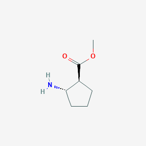 molecular formula C7H13NO2 B1506586 (1S,2S)-Methyl 2-aminocyclopentanecarboxylate 