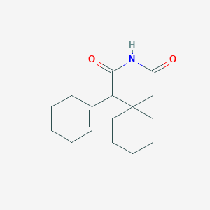 1-(Cyclohex-1-en-1-yl)-3-azaspiro[5.5]undecane-2,4-dione