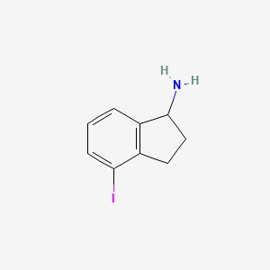 4-Iodo-2,3-dihydro-1H-inden-1-amine