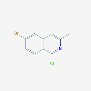 6-Bromo-1-chloro-3-methylisoquinoline